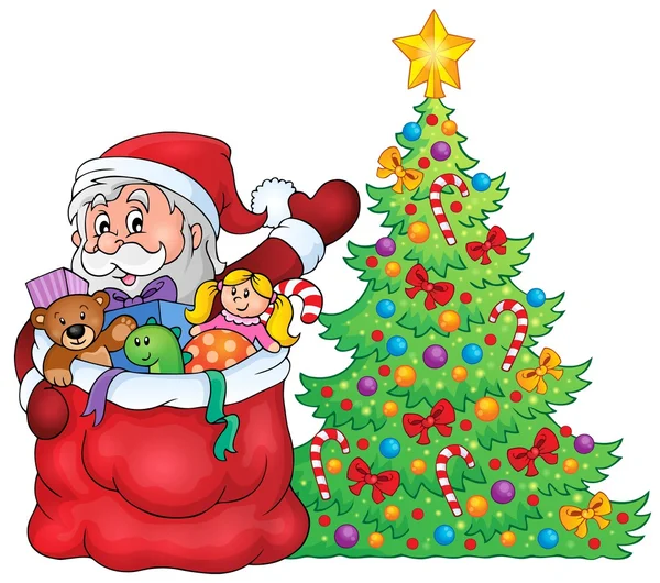 Santa Claus topic image 2 — Stock Vector