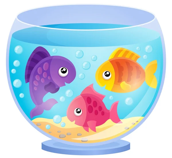 Acuario tema imagen 7 — Vector de stock