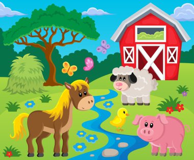 Farm topic image 1 clipart