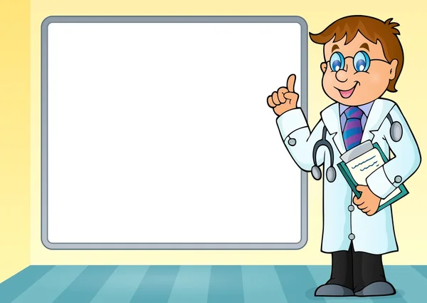 Doctor tema imagen 6 — Vector de stock