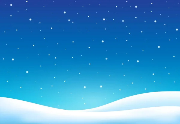 Winter Thema Hintergrund 7 — Stockvektor