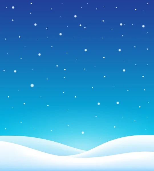 Winter Thema Hintergrund 6 — Stockvektor