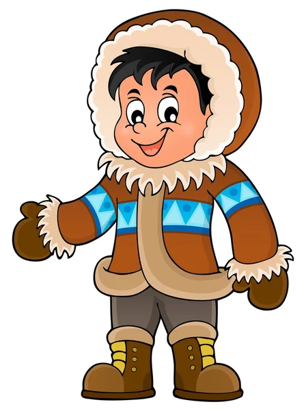 Inuit theme image 1 — Stock Vector