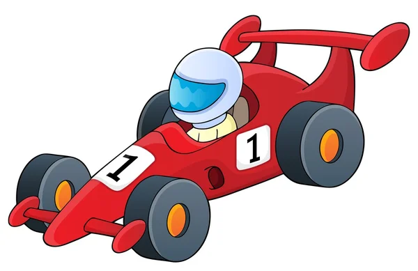 Изображение гоночной машины 1 — стоковый вектор