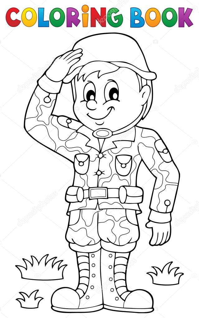 stock illustration coloring book male sol r theme