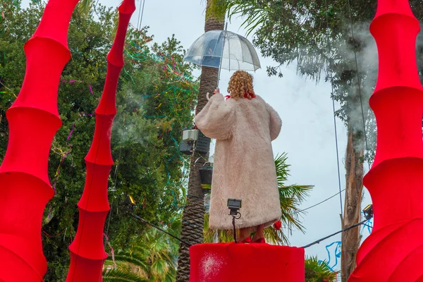 Niza, Francia - 27 de febrero de 2016: Carnaval de Niza . — Foto de Stock