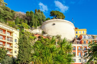 Görünümü, sokaklar ve yerler. Villefranche-sur-Mer, güzel.