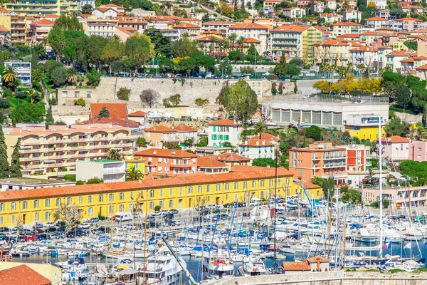 View of beautiful landscape with Mediterranean luxury resort. — Stock fotografie