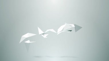 geometrik üçgen soyutlama