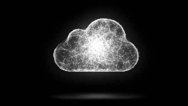 云存储，网络概念 — 图库照片