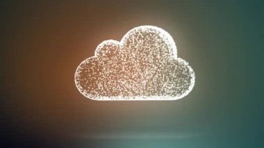 bir satır yavaş hareketli, ağ anlayışı bir çeşitliliğin gelen ev sahibi ve iletişim 4 k nokta depodan bulut