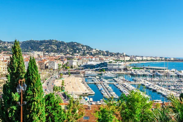 Panoramic view of Cannes, France. — Stock Photo, Image