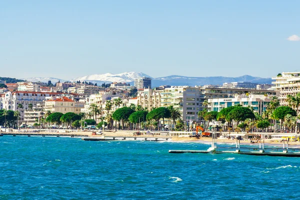 Panoramiczny widok z Cannes, Francja. — Zdjęcie stockowe
