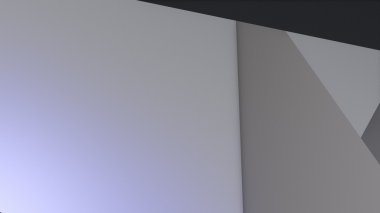 3D çizim, soyut kompozisyon