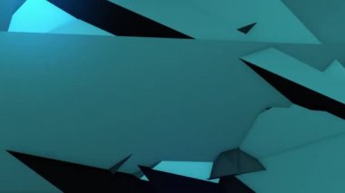 3D çizim, soyut kompozisyon 