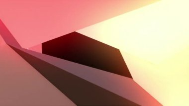 3D çizim, soyut kompozisyon 