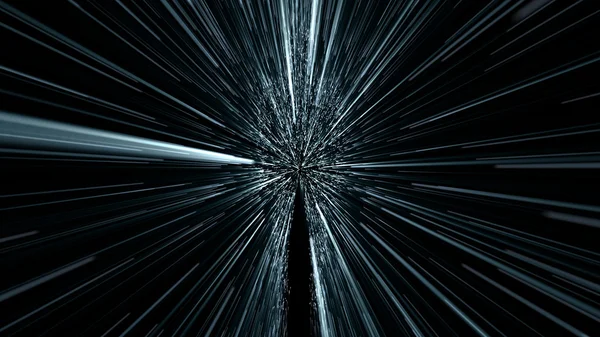 uzayda bir insan silüeti atlamak