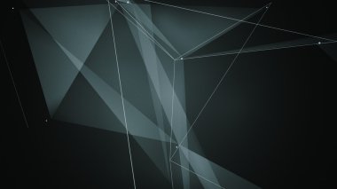 soyut geometrik kompozisyon