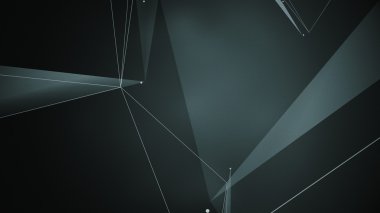 soyut geometrik kompozisyon