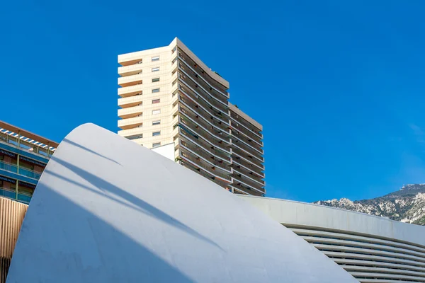 Citronaka a přístav Hercule Cityscape — Stock fotografie