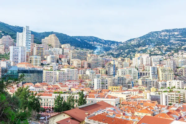 Paisaje urbano de La Condamine, Mónaco-Ville, Mónaco — Foto de Stock