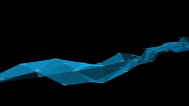 üçgen sayılarla kaotik hareket yüzey