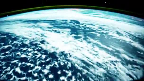 Vue sur Terre depuis l'espace — Video