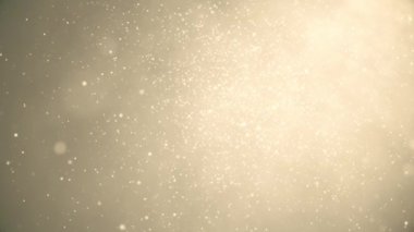 bulanık ve parlak parçacıklar