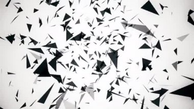 Geometrik üçgenler akan