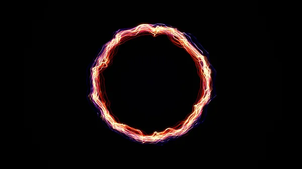 Glowing particle ring — Stock Photo, Image