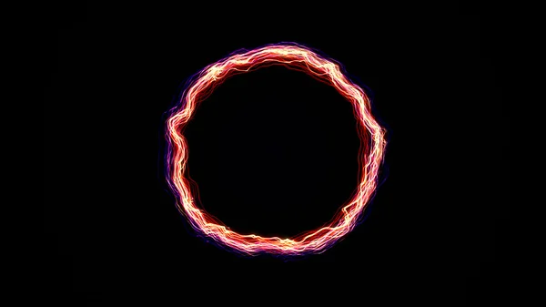 Świecący pierścień cząstek — Zdjęcie stockowe
