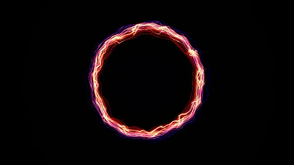 Glowing particle ring — Stock Photo, Image