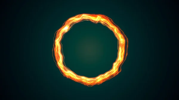 Izzó részecske gyűrű — Stock Fotó