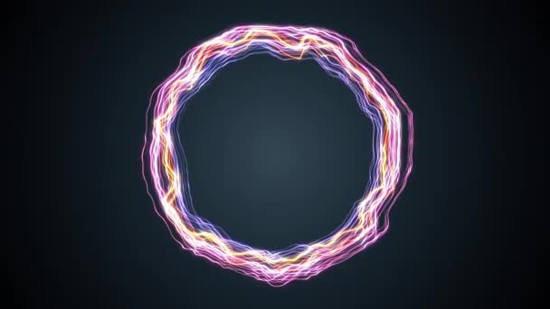 anneau de particules lumineux 