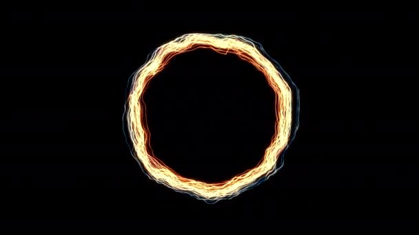 anneau de particules lumineux 