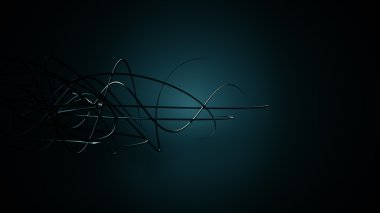 Organik halatlar üzerinde gradyan el salladı. 