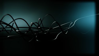 Organik halatlar üzerinde gradyan el salladı. 