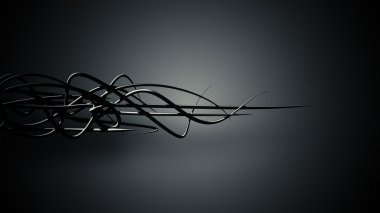 Organik halatlar üzerinde gradyan el salladı. 