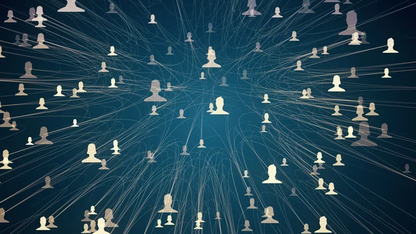 kadın ve erkek bağlı avatarları