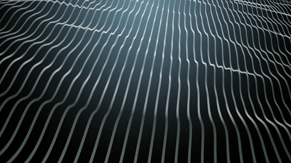 Glowing waved lines — Stock Photo, Image