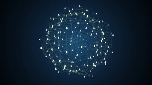 kadın ve erkek bağlı avatarları