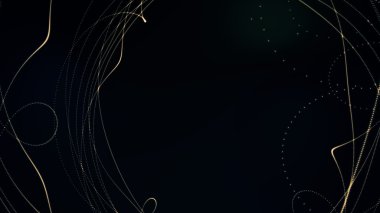 parlak çizgiler salladı