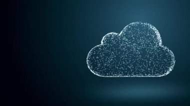 düzensizce yavaş hareketli bağlı puan, bulut teknoloji, bulut bulut depolama, şeylerin Internet