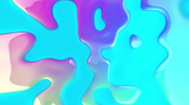 soyut renkli sıvı yüzey, 4K arkaplan canlandırması