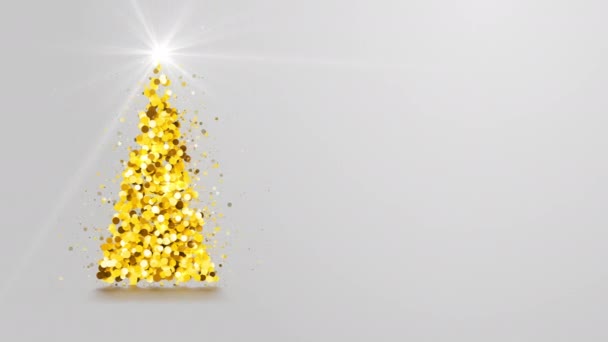 ¡Feliz Año Nuevo! Feliz Navidad tarjeta de felicitación de vídeo. — Vídeos de Stock