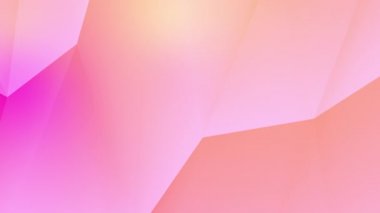 Geometrik renkli arkaplanın yavaş çekimin soyut animasyonu