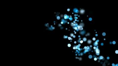 Parlak mavi daireler