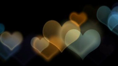 renkli bokeh Kalpler