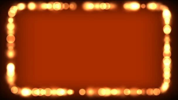 Le cadre de scintillement bokeh 