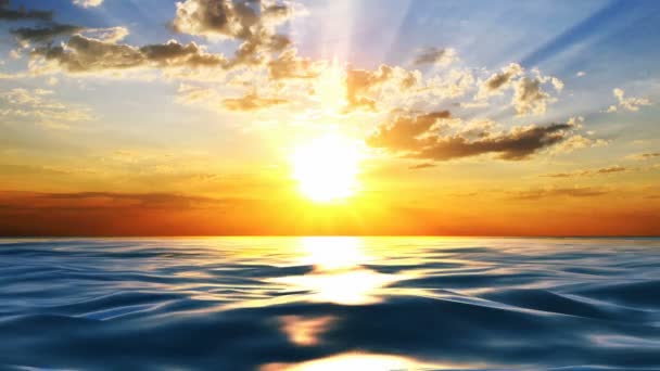 coucher de soleil sur la côte de la mer